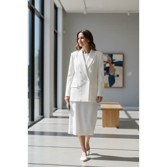 NWT NIGHT STUDIO NY 2 Pc Skirt Suit Jacket Set - Picture 1 of 8